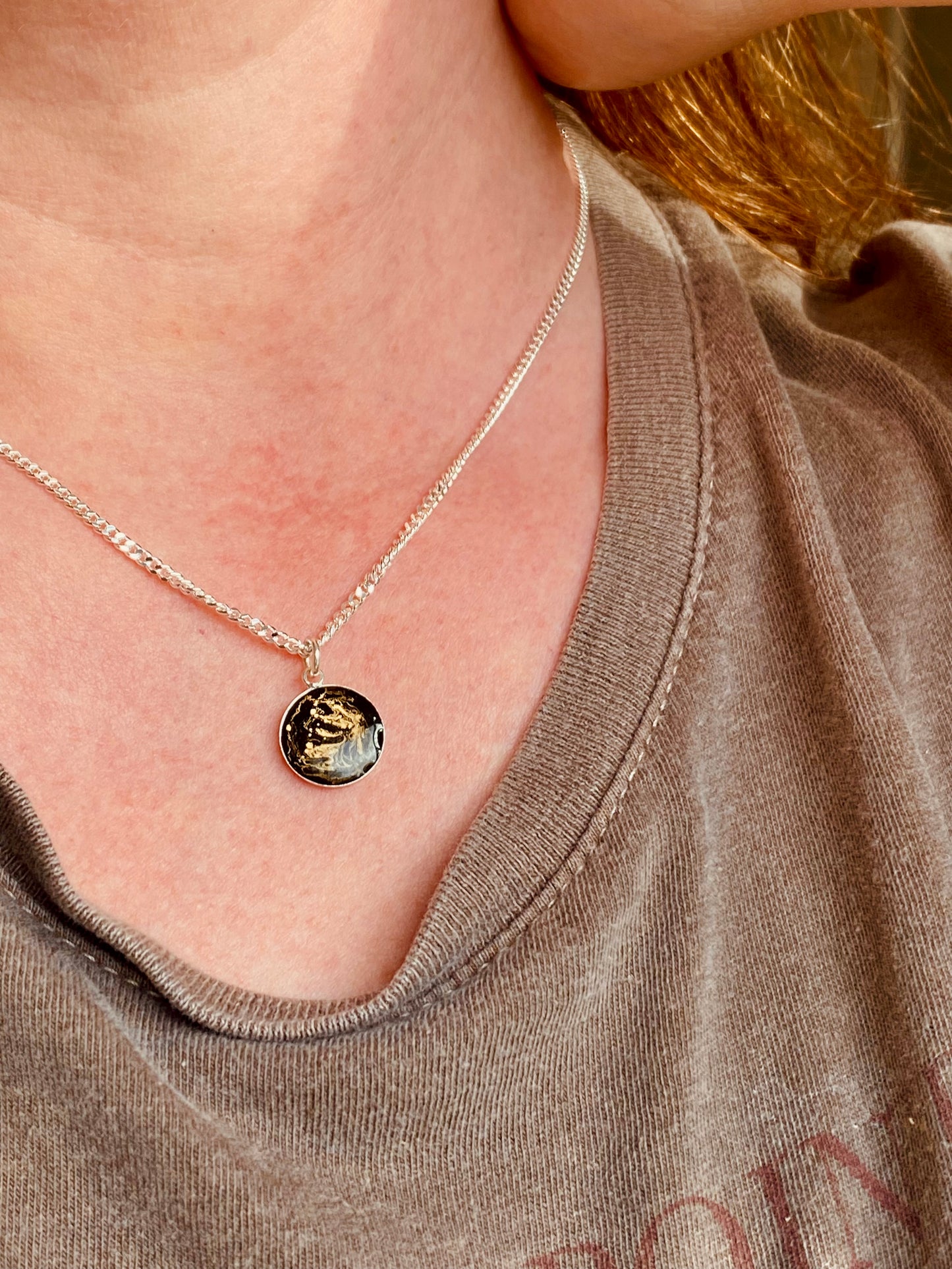 Breastmilk Necklace Silver | Ashes Necklace Silver | Gift Ideas | Custom Design