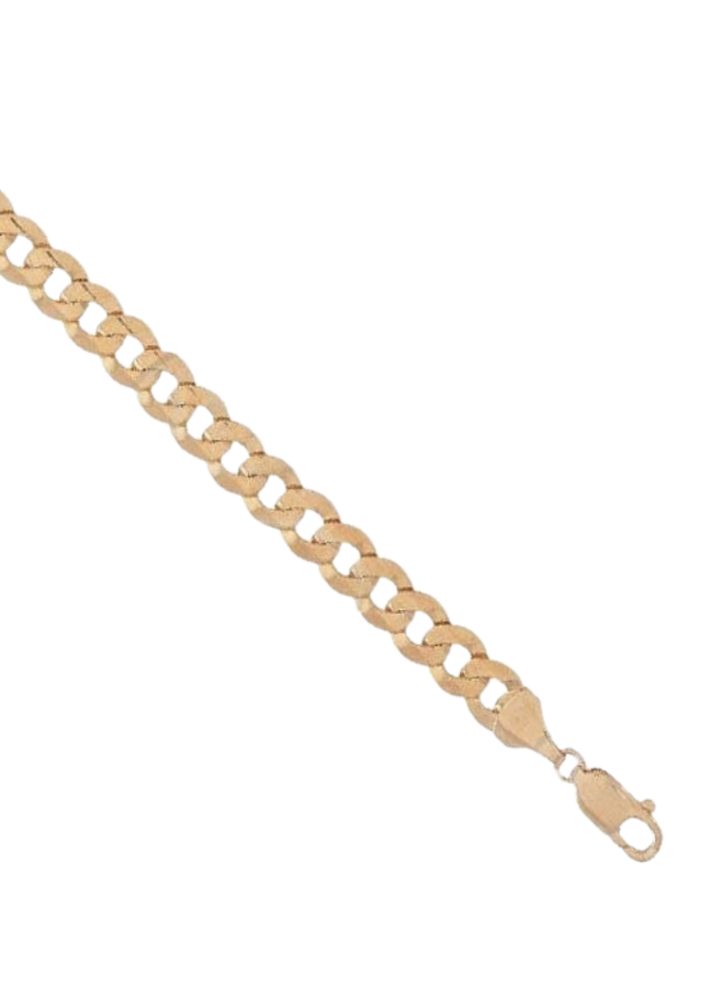 9ct Solid Gold Super Flat Curb Chain
