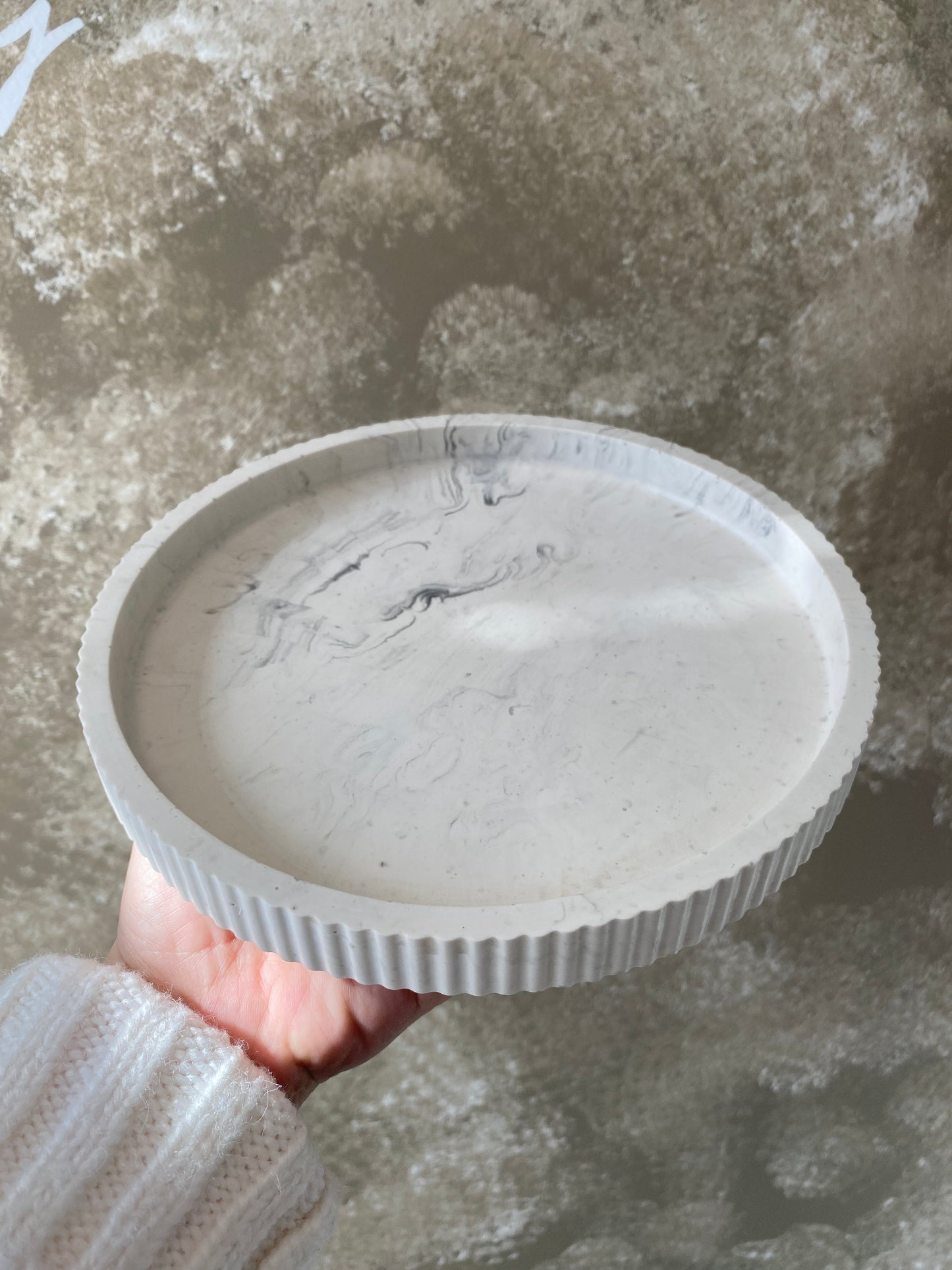 Large Ribbed Tray
