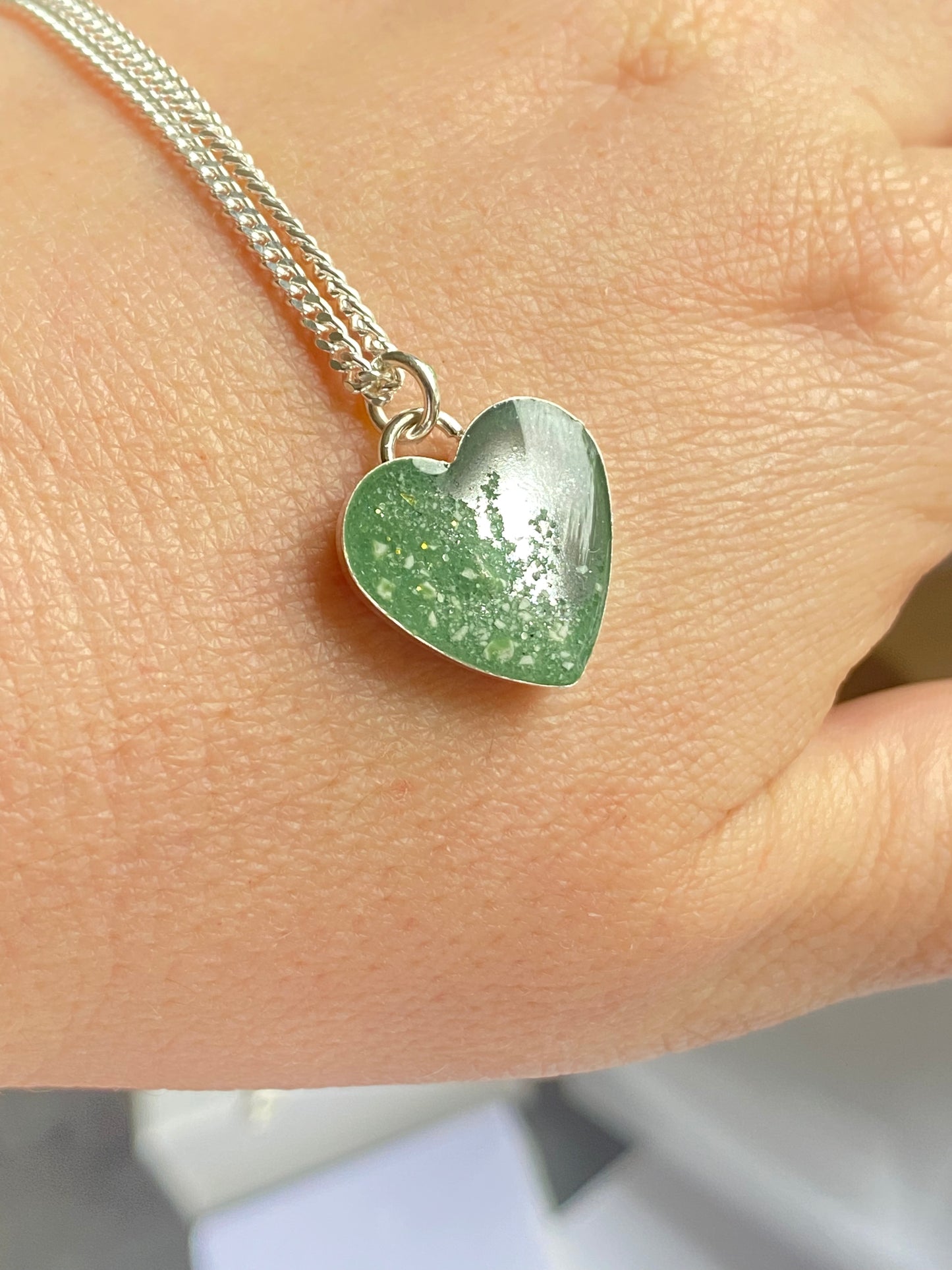Ashes Necklace | Breastmilk Necklace Heart | Emotional Gift Ideas | Custom Design