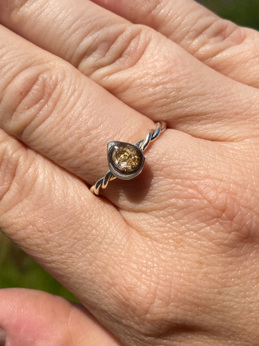 Ashes Ring | Breastmilk Ring | Silver Jewellery | Gift Ideas for Wife | Custom Design