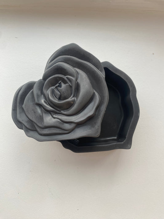 Rose Jar with Lid