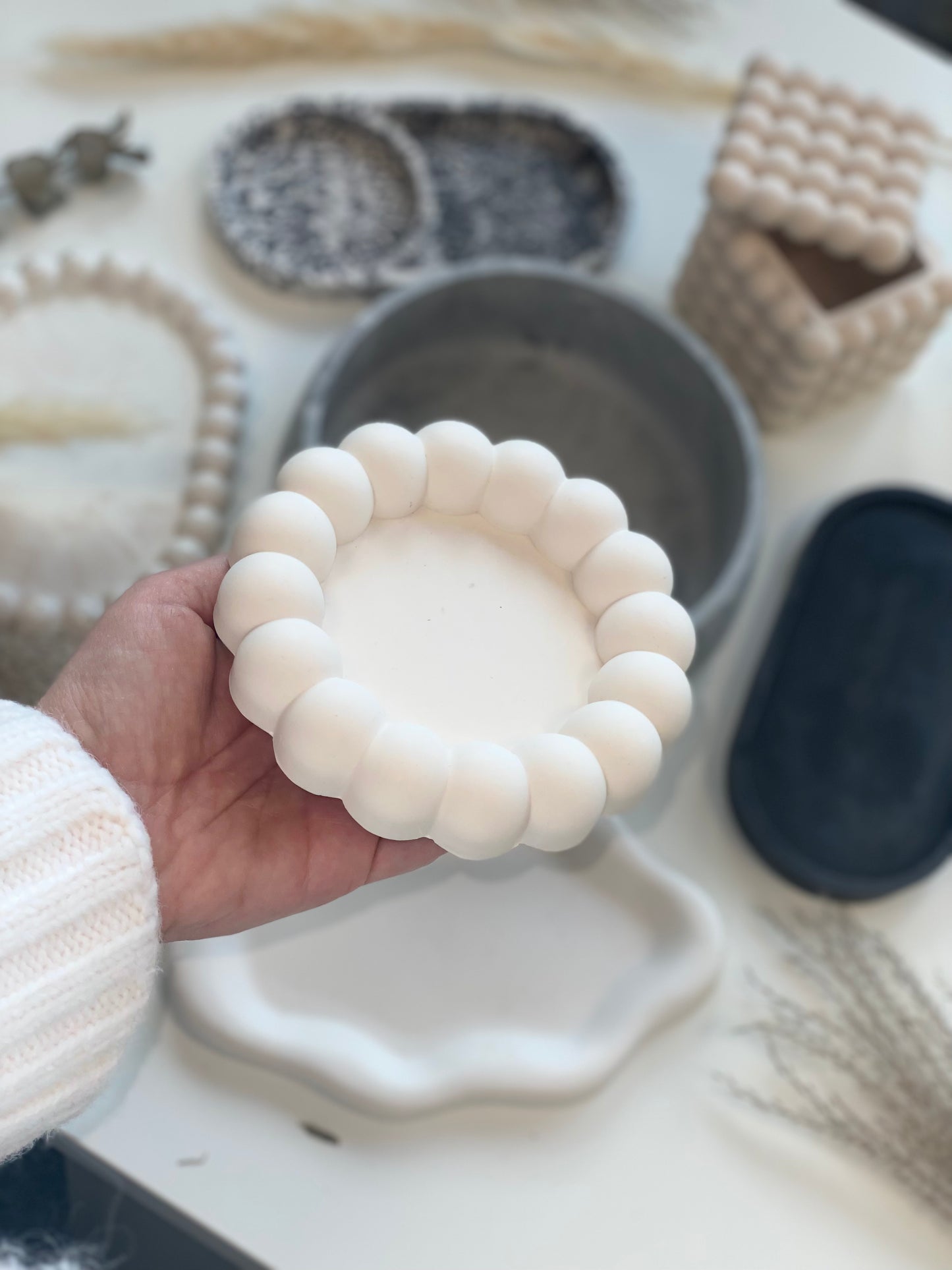Round Bubble Tray